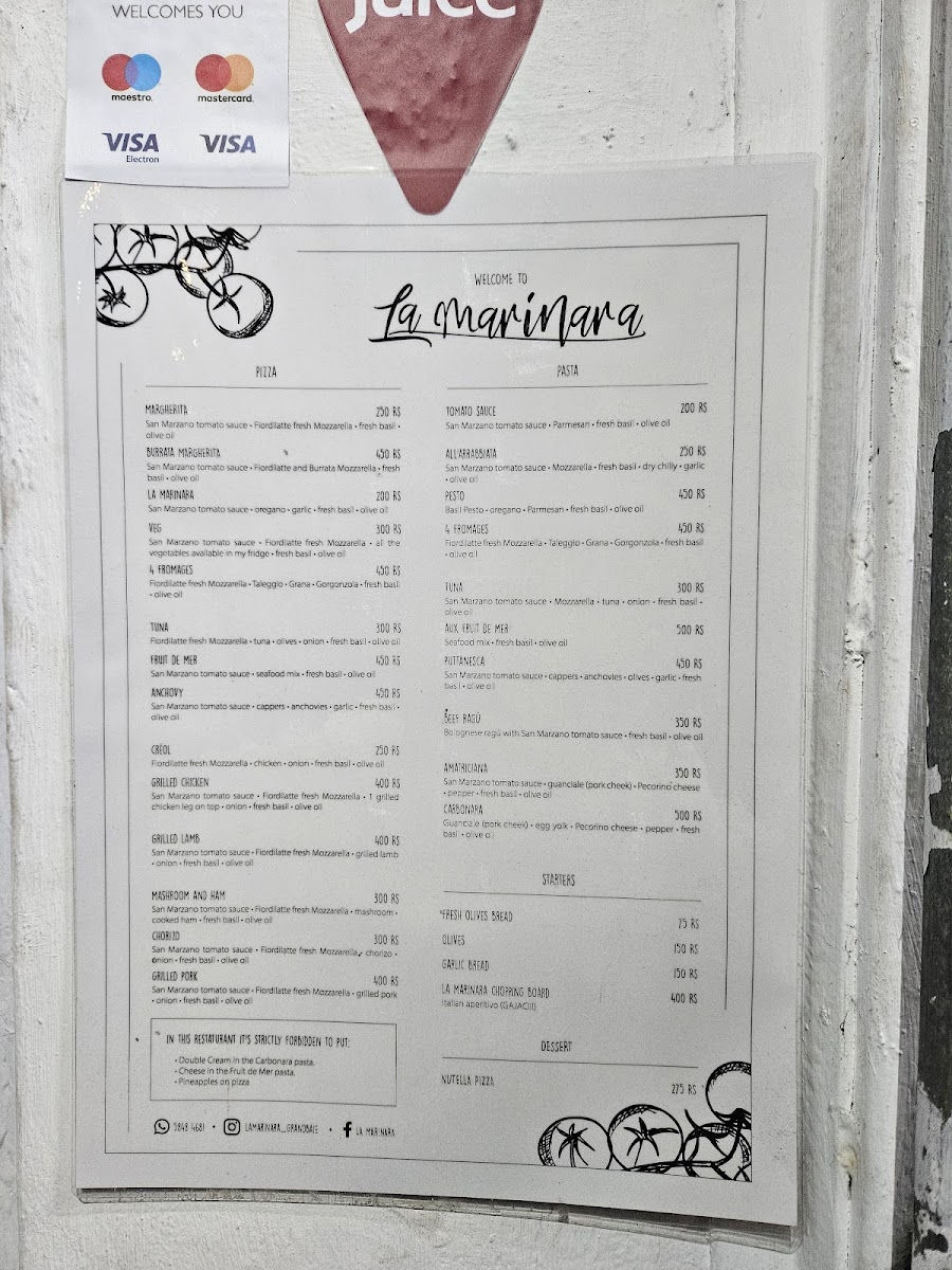 Menu La Marinara-3